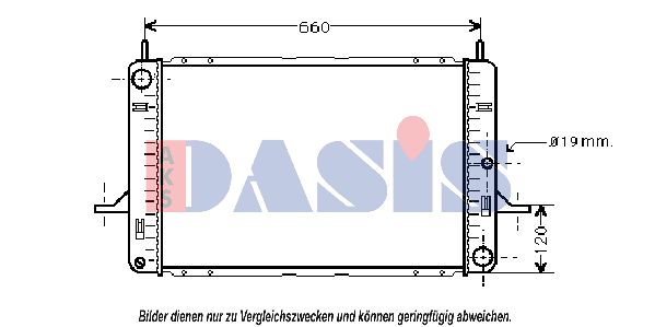 AKS DASIS Radiators, Motora dzesēšanas sistēma 090850N